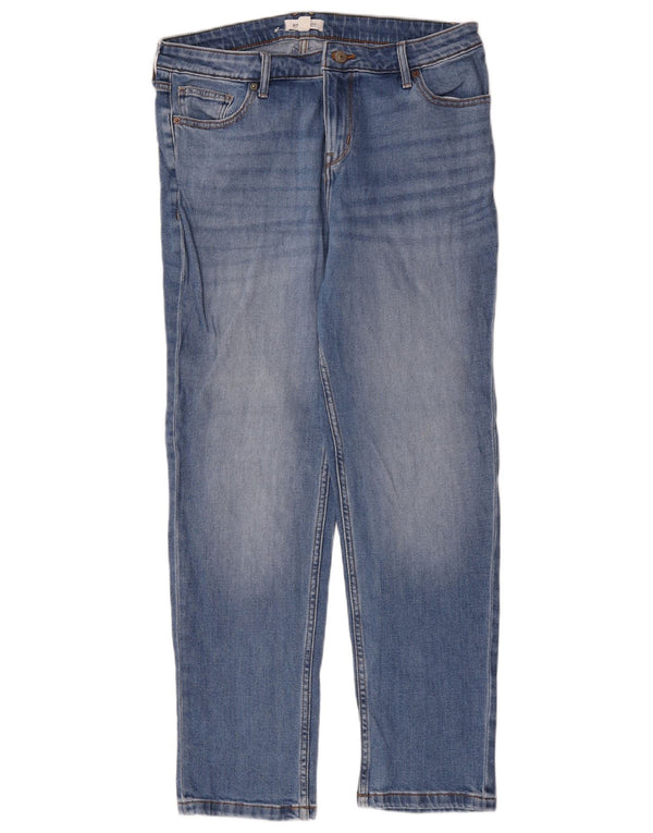 White Stuff Γυναικείο Straight Jeans UK 14 Large W34 L29 Blue Cotton