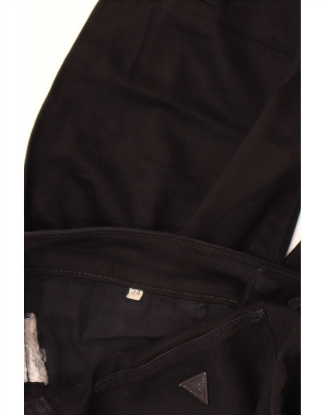 Guess Γυναικείο Super Low Skinny Jeans W24 L27 Μαύρο