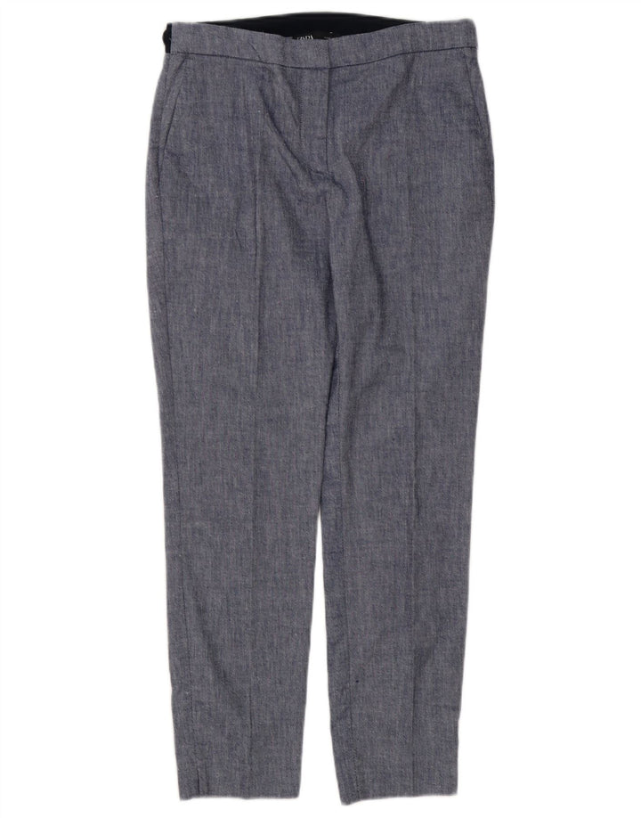 Zara Γυναικείο Slim παντελόνι Chino Medium W28 L27 Blue Colourblock