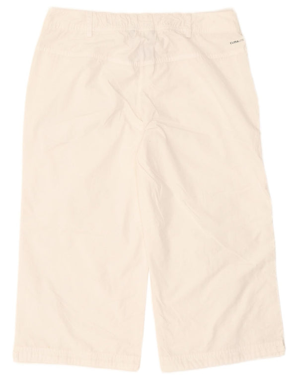 Adidas Γυναικείο Clima 365 Capri Παντελόνι UK 12 Medium W30 L20 Λευκό
