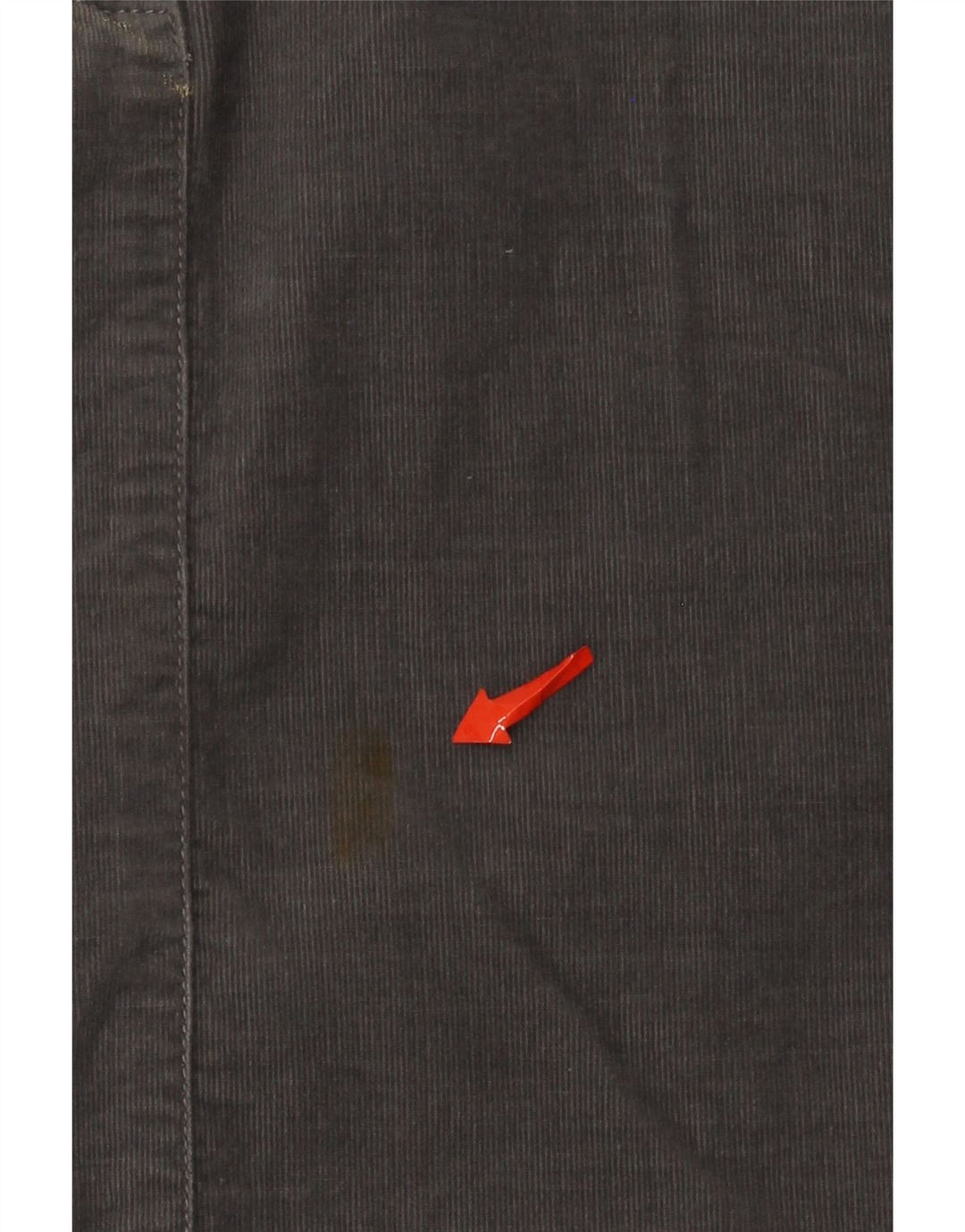 Γυναικεία Μίνι Κοτλέ φούστα Benetton IT 42 Medium W30 Γκρι βαμβακερή