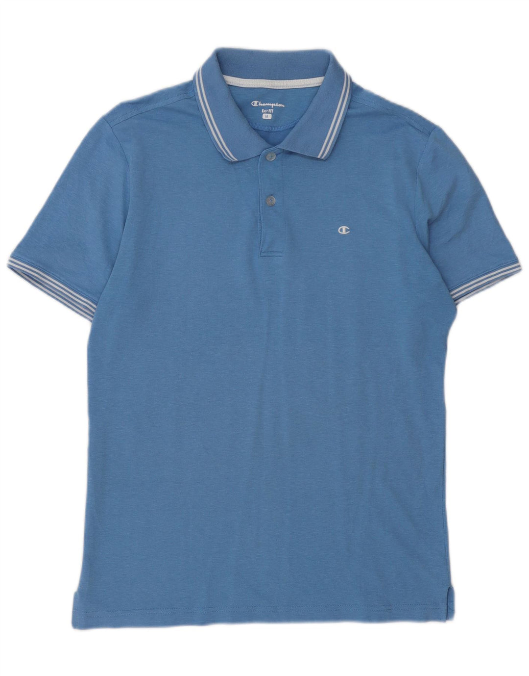 Ανδρικό μπλουζάκι πόλο Champion Easy Fit Medium Blue