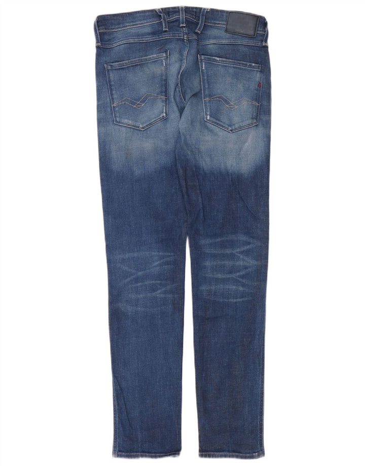 Replay Ανδρικό Slim Jeans W32 L32 Blue Cotton