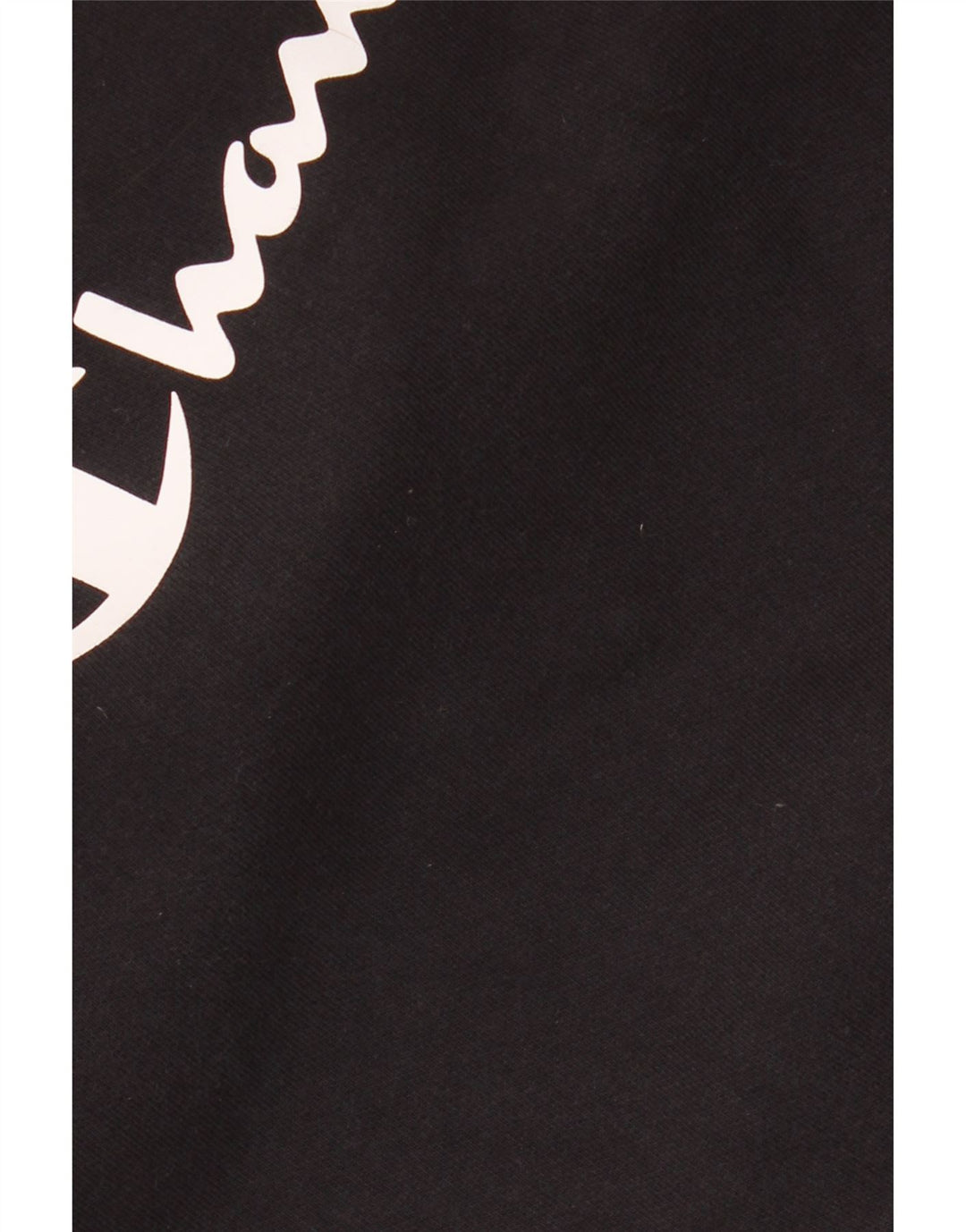 CHAMPION Ανδρικά γραφικά κουκούλα, μεσαίο μαύρο βαμβακερό