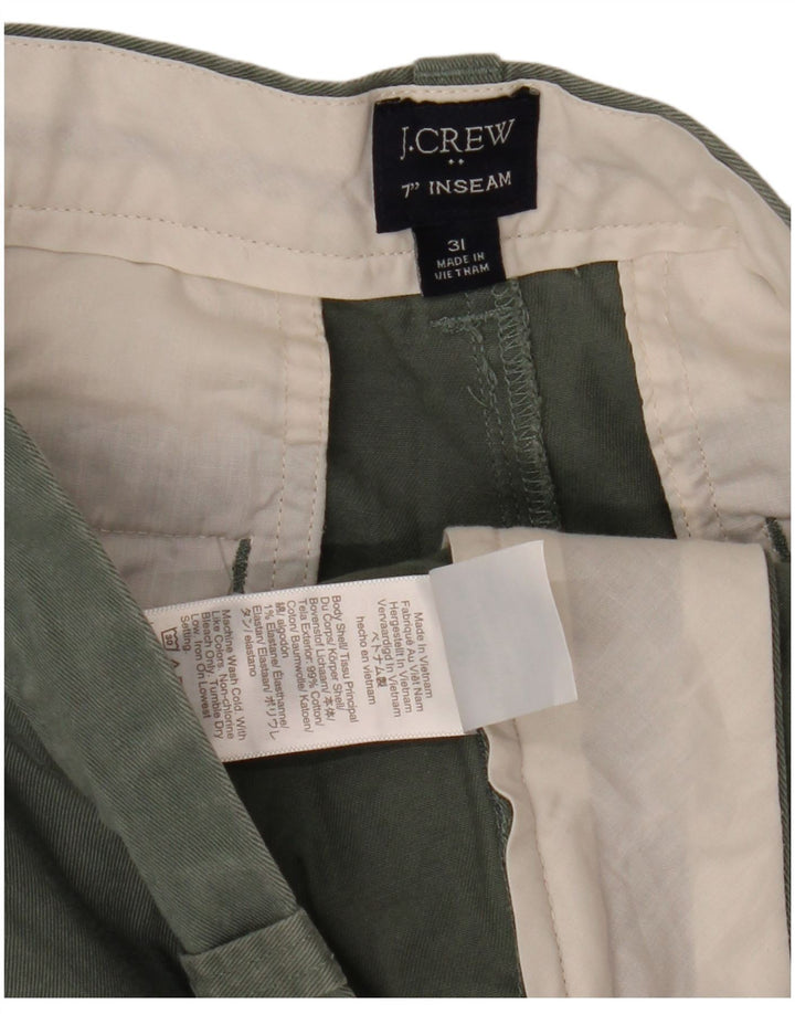 Ανδρικό σορτς Chino J. Crew W31 από μεσαίο χακί βαμβακερό