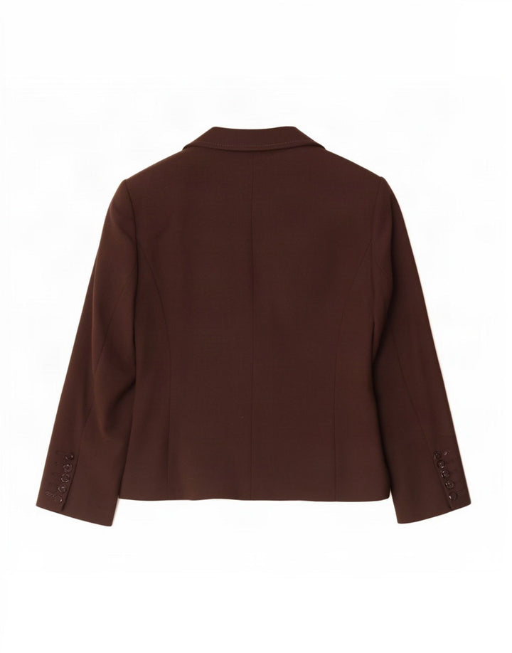 Marks & Spencer Γυναικείο σακάκι blazer UK 16 μεγάλο καφέ πολυεστέρας