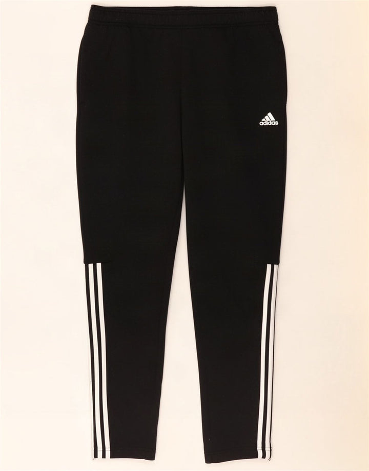 Ανδρική αθλητική φόρμα Adidas Παντελόνι μεγάλο μαύρο πολυεστέρα