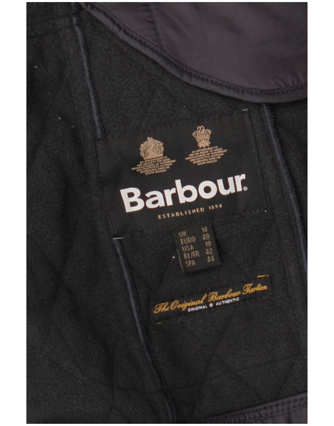 Γυναικείο καπιτονέ μπουφάν Barbour UK 14 Large Navy Blue