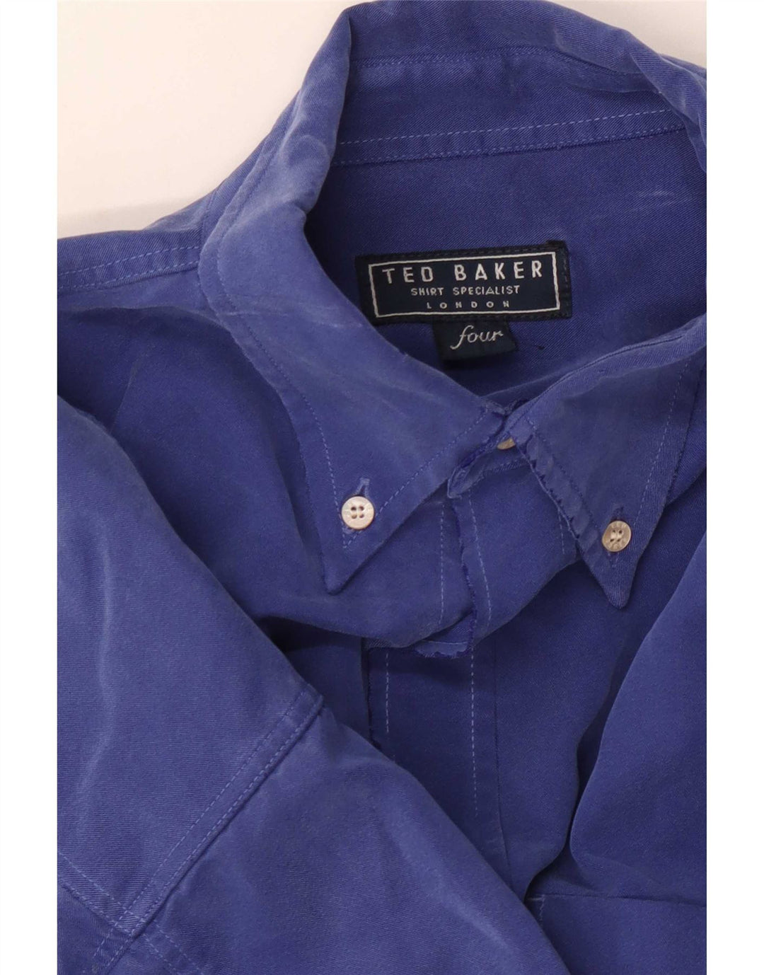 Ανδρικό πουκάμισο Ted Baker Size 4 Large Blue