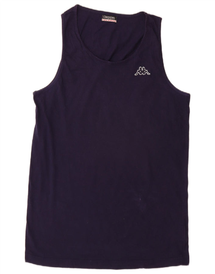 Ανδρικό γιλέκο Kappa Top 2XL Navy Blue Cotton