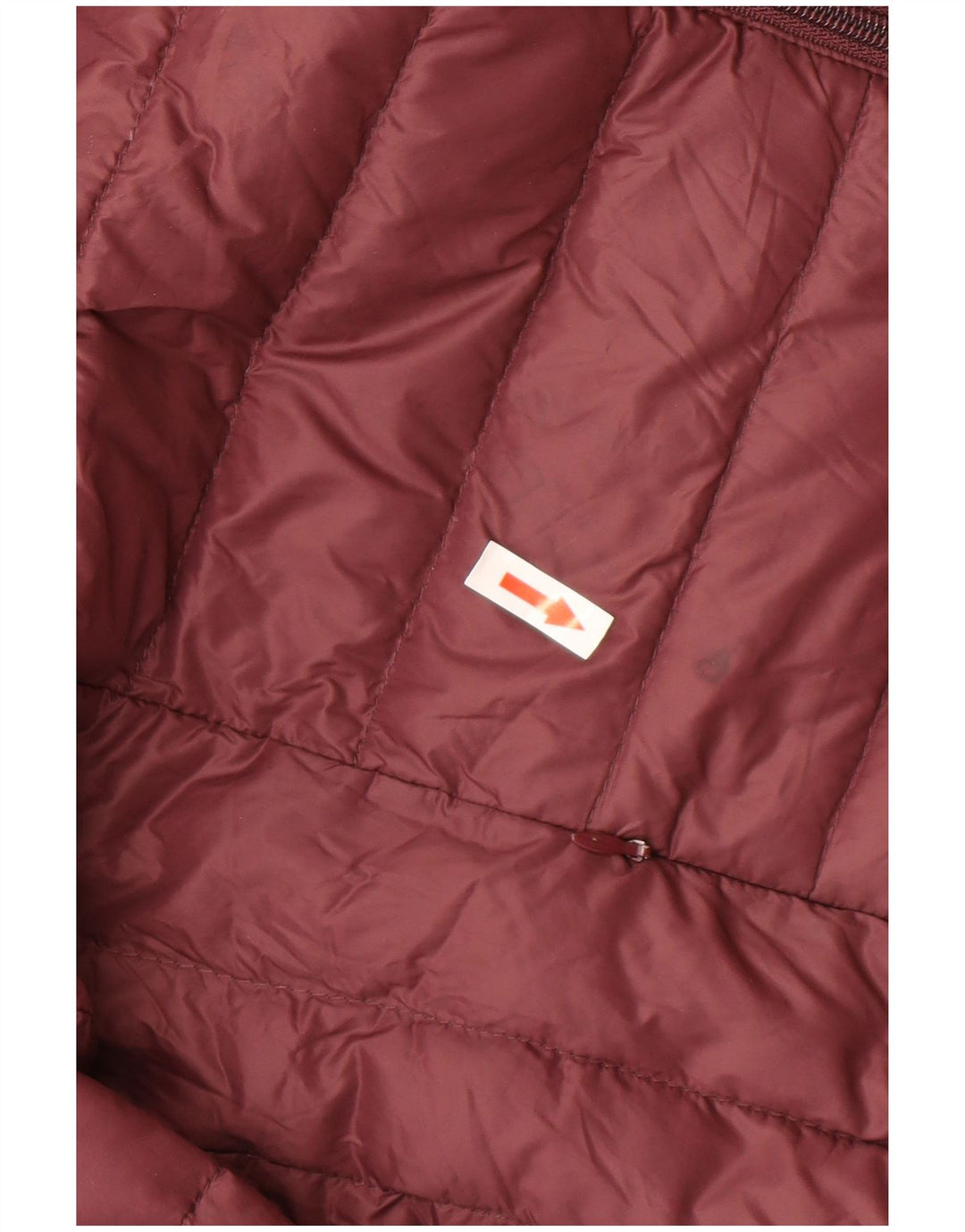 Schott Ανδρικό μπουφάν με κουκούλα UK 40 Large Burgundy Nylon