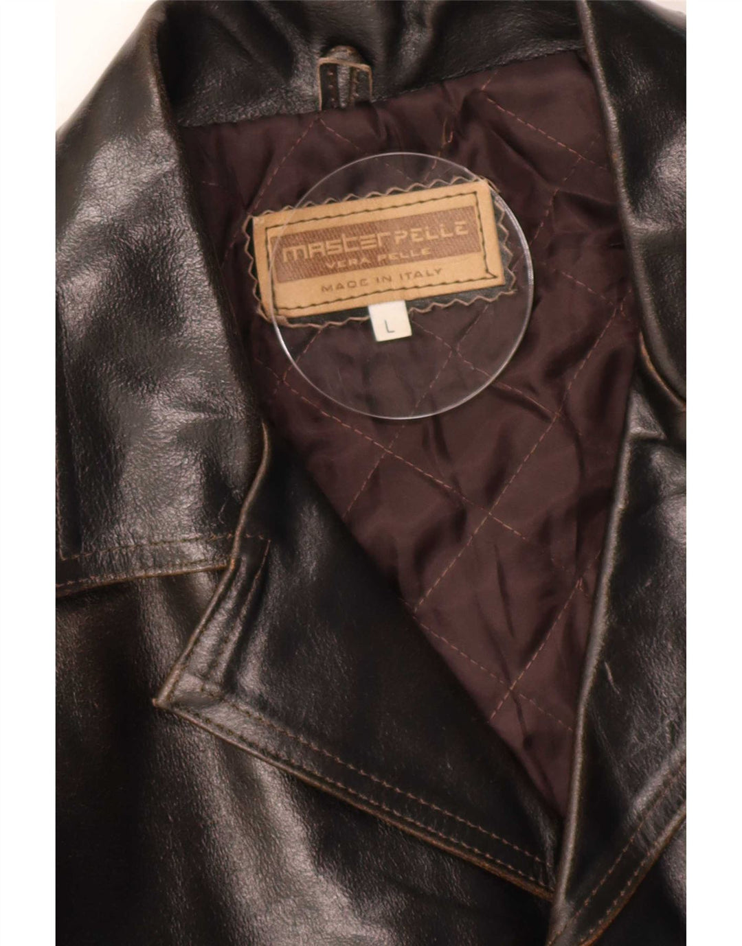 Masterpelle Ανδρικό Δερμάτινο Μπουφάν UK 40 Large Brown
