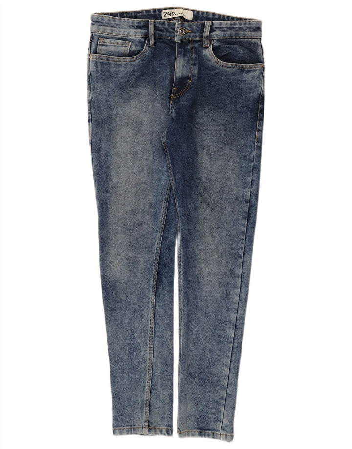 Zara Γυναικείο Slim Jeans W30 L29 Μπλε