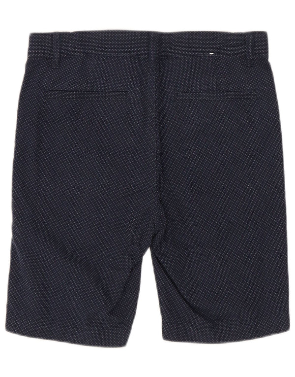 Σορτς Benetton Boys Chino 7-8 ετών Medium W24 Βαμβακερό μπλε ναυτικό με στίγματα
