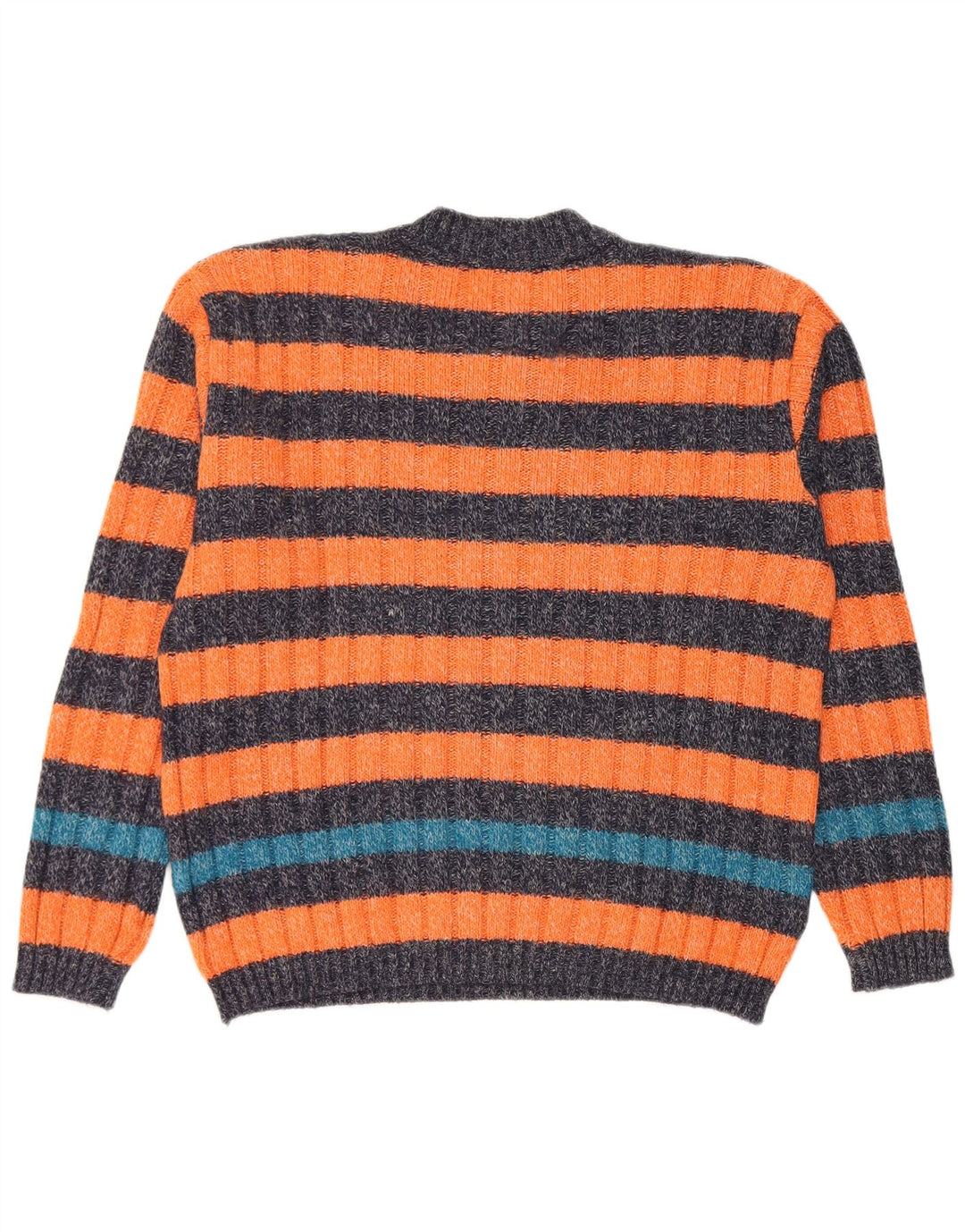 Ανδρικό πουλόβερ Levi's V-Neck Jumper Μικρό πορτοκαλί ριγέ μαλλί αλπακά