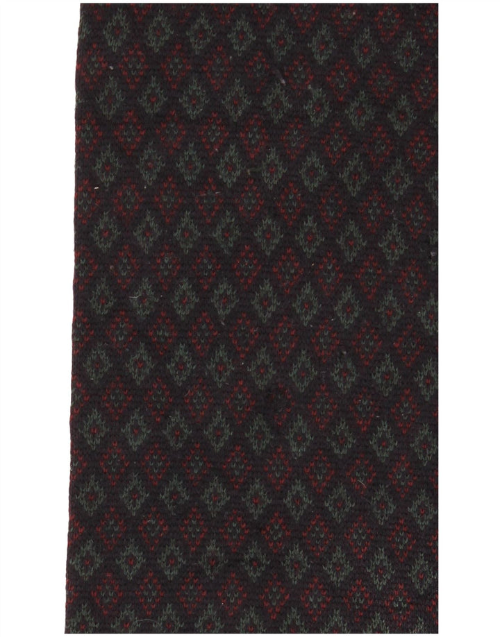 MONTECATINI Ανδρικό πουλόβερ με λαιμόκοψη με V λαιμόκοψη μεγάλο πολύχρωμο γεωμετρικό