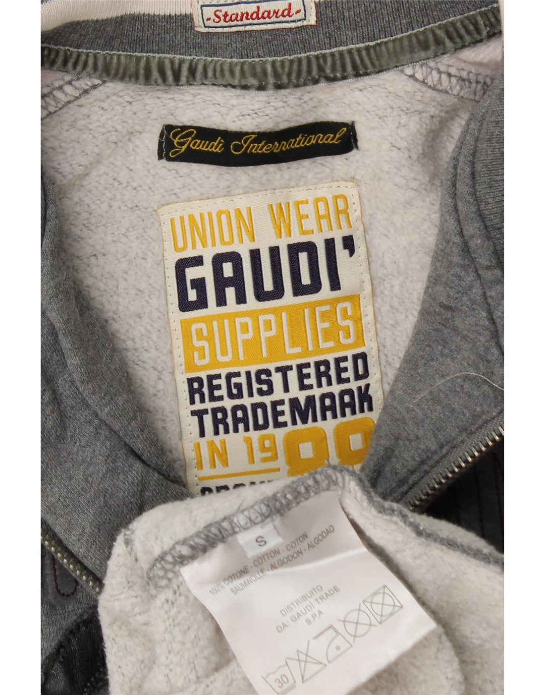 Γυναικεία φόρμα γραφικών Gaudi Top Jacket UK 10 Small Grey Colourblock