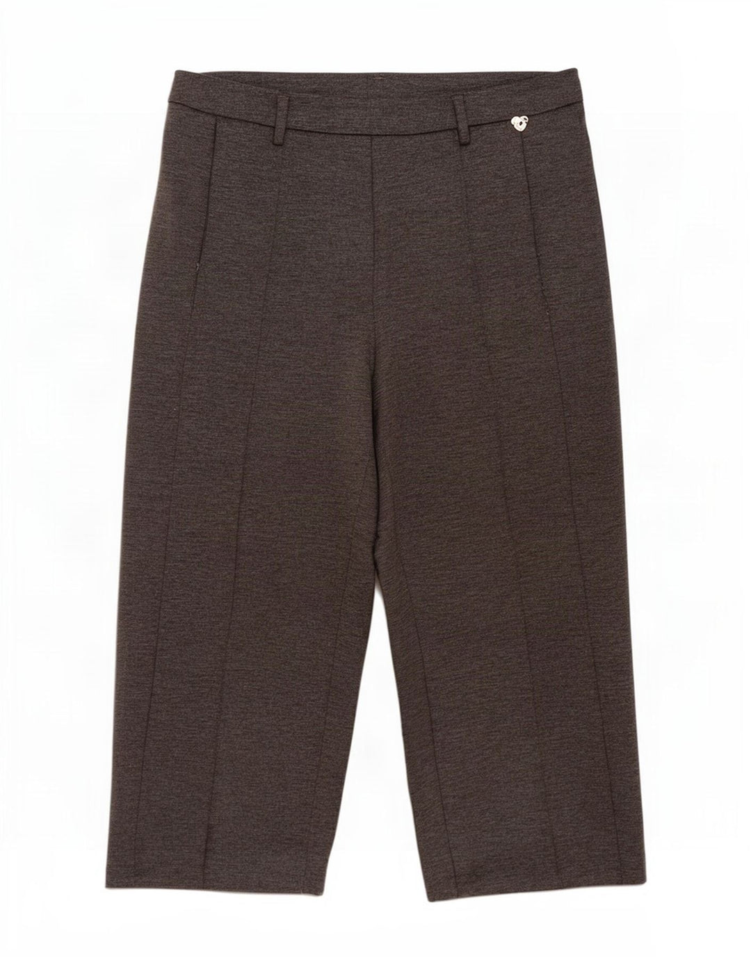 Twinset Γυναικείο Παντελόνι Capri W32 L22 Γκρι