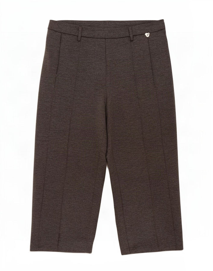 Twinset Γυναικείο Παντελόνι Capri W32 L22 Γκρι