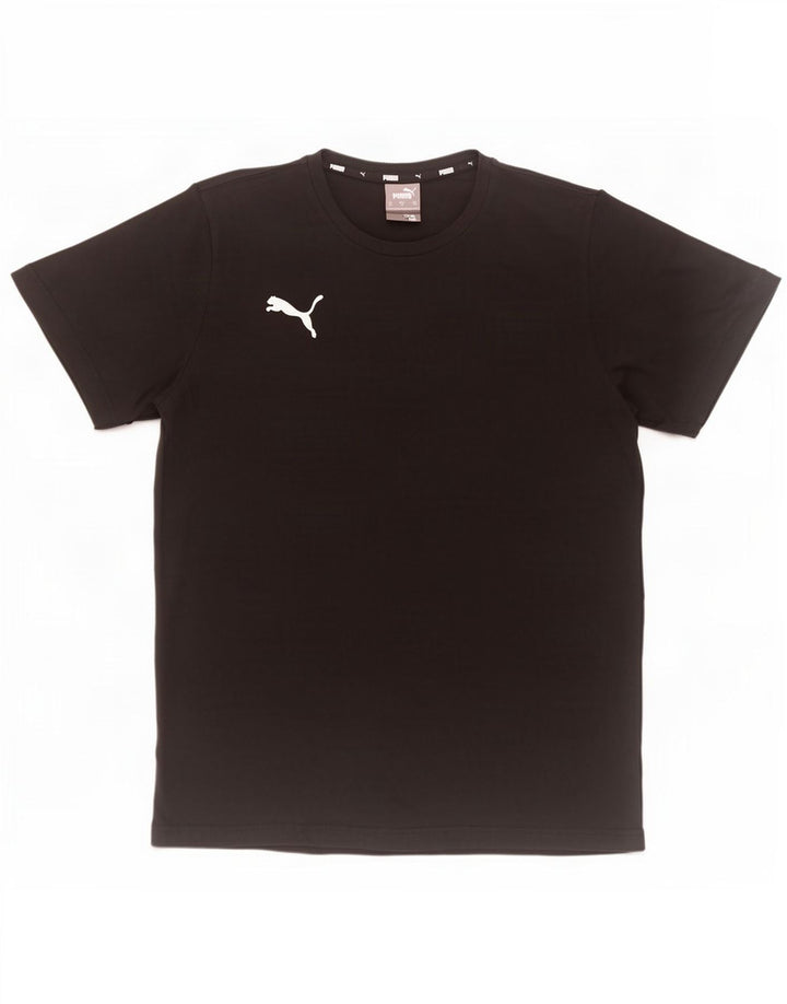 Ανδρικό T-Shirt Puma Top μεγάλο μαύρο βαμβακερό