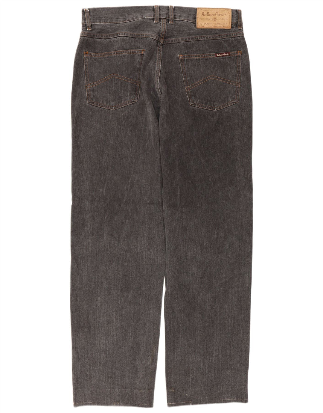Ανδρικό τζιν ίσιο MARLBORO CLASSICS W33 L29 Γκρι βαμβακερό
