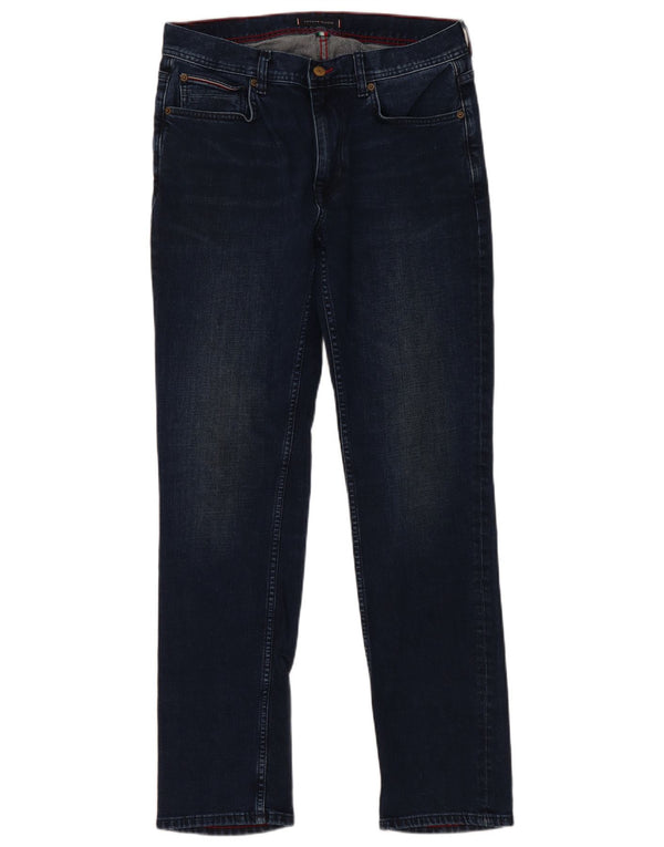 Tommy Hilfiger Ανδρικό Jeans Denton Straight W32 L32 Navy Blue Cotton