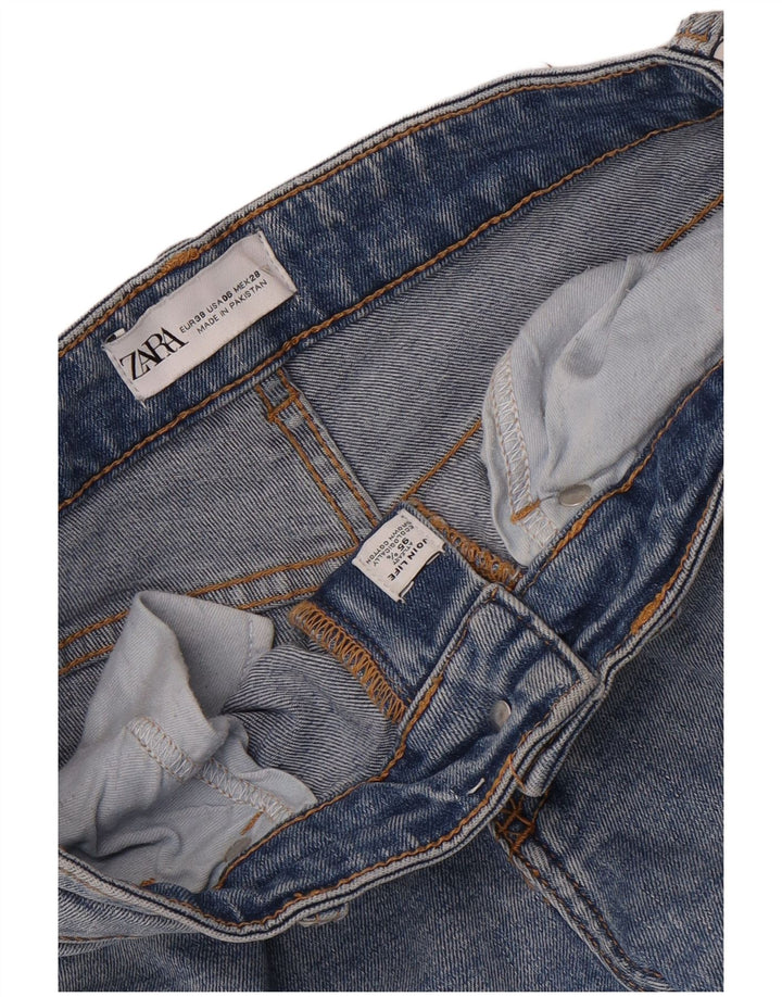 Zara Γυναικείο Τζιν μποτάκι EU 38 Small W28 L26 Μπλε βαμβακερό