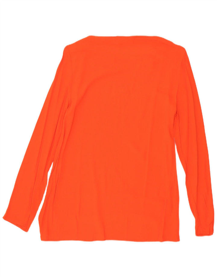 Zara γυναικείο τοπ μακρυμάνικο UK 6 XS Orange