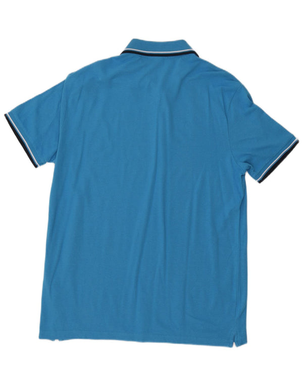 DIADORA Ανδρικό Πόλο Μπλουζάκι 2XL Μπλε Βαμβακερό