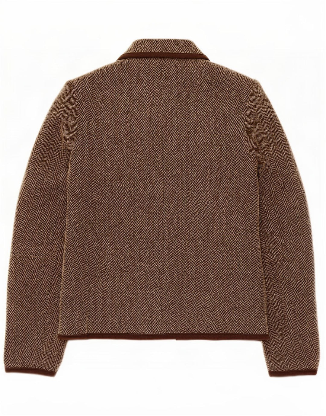 Marks & Spencer Γυναικείο σακάκι UK 10 Small Brown Ψαροκόκκαλο