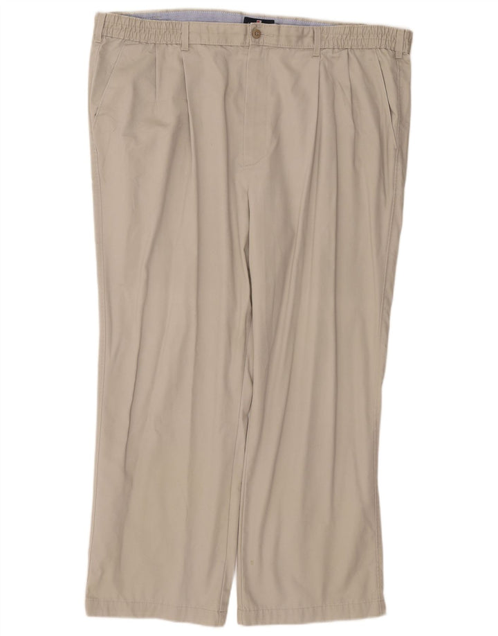 Ανδρικό παντελόνι Chino Marks & Spencer, μπλε Harbor, W44 L29 Beige
