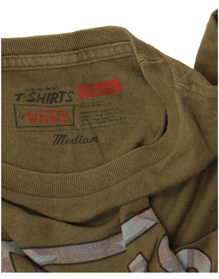 Ανδρικό μπλουζάκι VANS Classic Graphic Top Medium Khaki Cotton