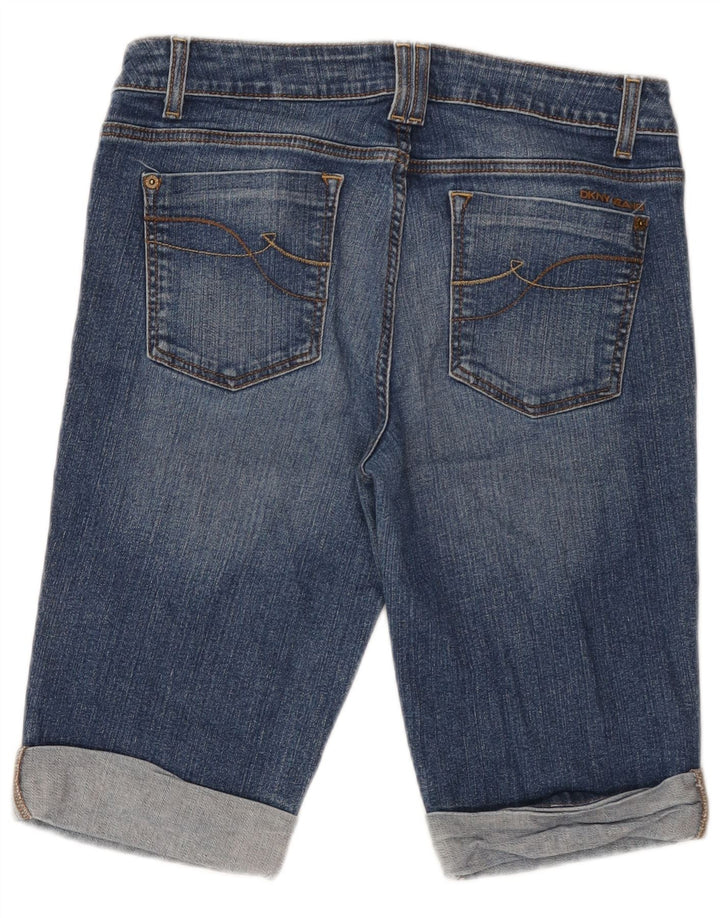 DKNY Γυναικείο τζιν σορτς US 12 Large W32 Μπλε βαμβακερό