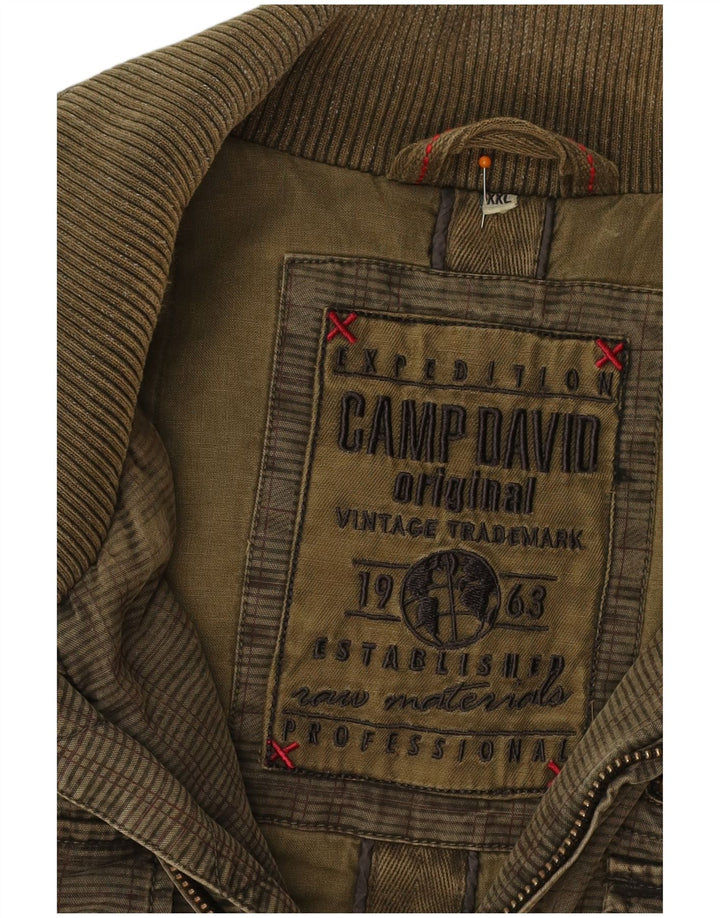 Ανδρικό μπουφάν CAMP DAVID UK 44 2XL Χακί