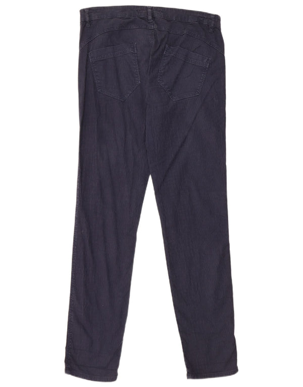 Zara Γυναικείο Skinny παντελόνι Chino EU 44 XL W34 L29 Navy Blue