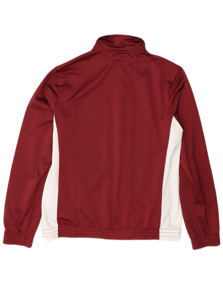 Ανδρική αθλητική φόρμα Lotto Top Jacket μεσαίο μπορντό πολύχρωμο πολυεστέρας