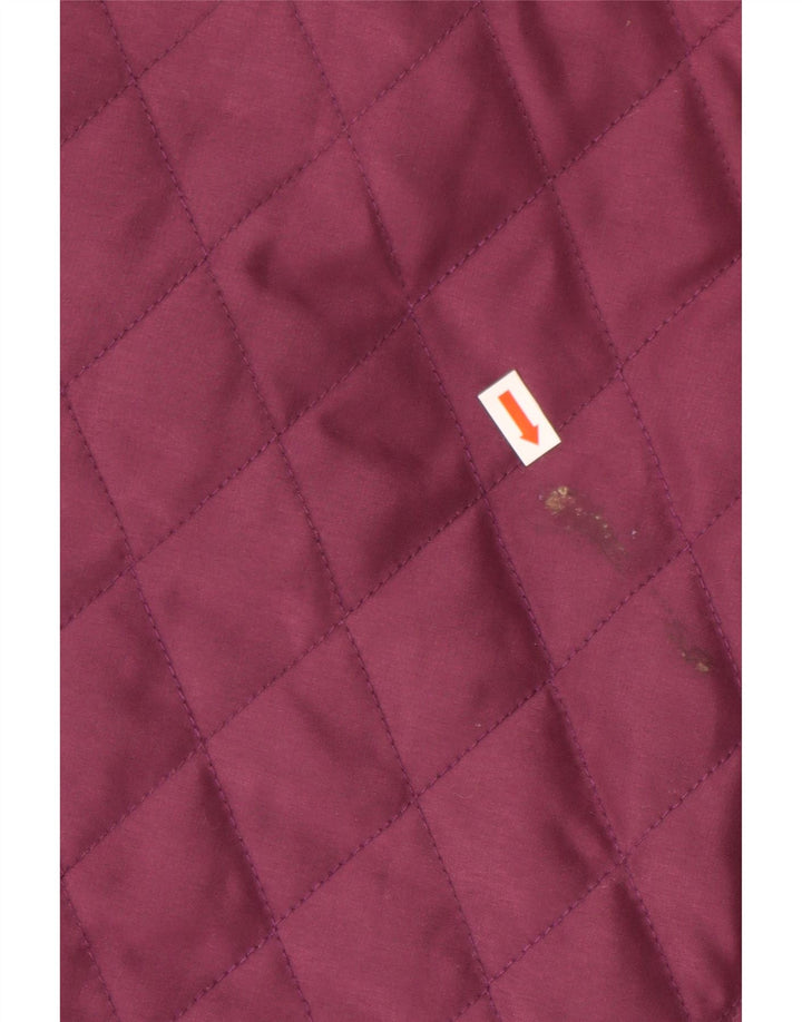 JACK MURPHY Γυναικείο καπιτονέ μπουφάν UK 10 Small Purple Polyester