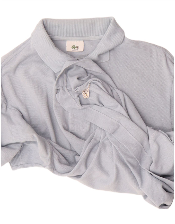 Ανδρικό μπλουζάκι πόλο Lacoste, μέγεθος 5, μεγάλο μπλε βαμβακερό