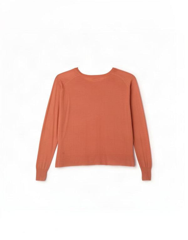 Zara Γυναικεία Μπλούζα Relaxed Fit Top UK 14 Medium Pink
