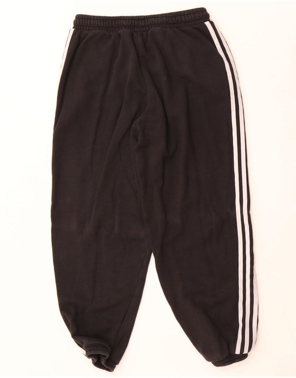 Γυναικεία αθλητική φόρμα Adidas Παντελόνι Joggers UK 14 Μεσαίο μαύρο βαμβακερό
