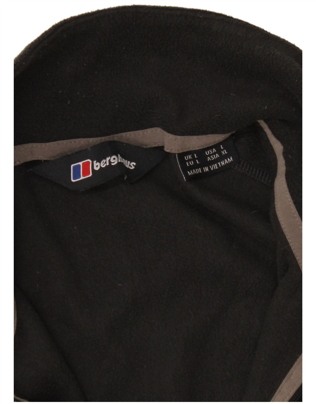 Berghaus Ανδρικό φερμουάρ Fleece Jumper Μεγάλο Γκρι Πολυεστέρας