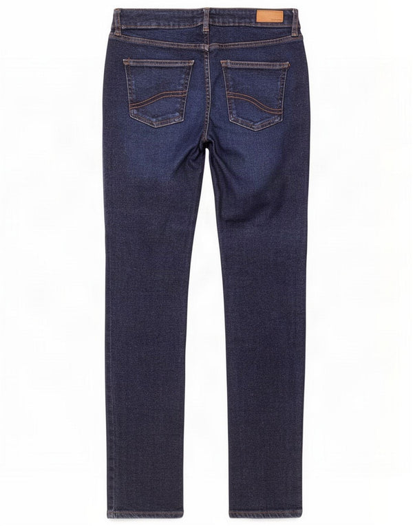 Fat Face Womens Sway Slim Jeans UK 12 Medium W30 L30 Navy Blue Cotton