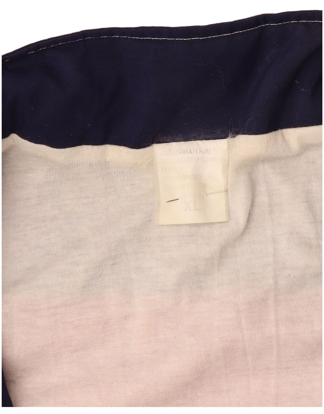 Vintage ανδρική φόρμα φόρμας με γραφικά τοπ μπουφάν UK 42 XL πολύχρωμο πολυαμίδιο