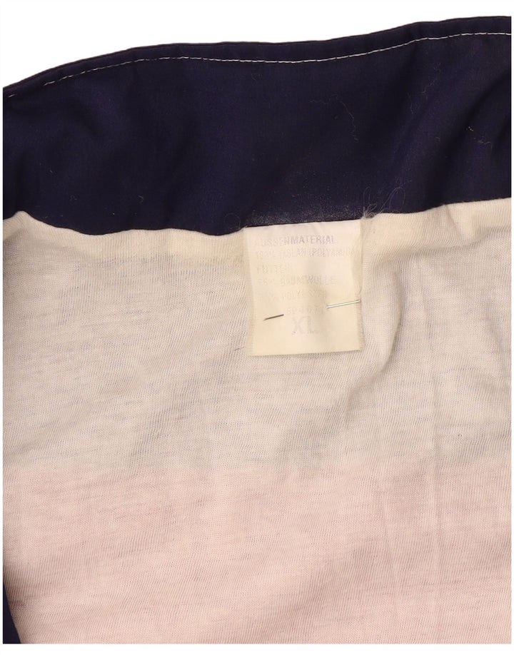 Vintage ανδρική φόρμα φόρμας με γραφικά τοπ μπουφάν UK 42 XL πολύχρωμο πολυαμίδιο