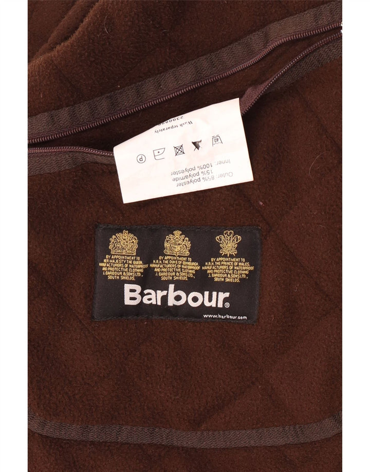Ανδρικό καπιτονέ μπουφάν Barbour UK 44 2XL Καφέ Πολυεστέρας