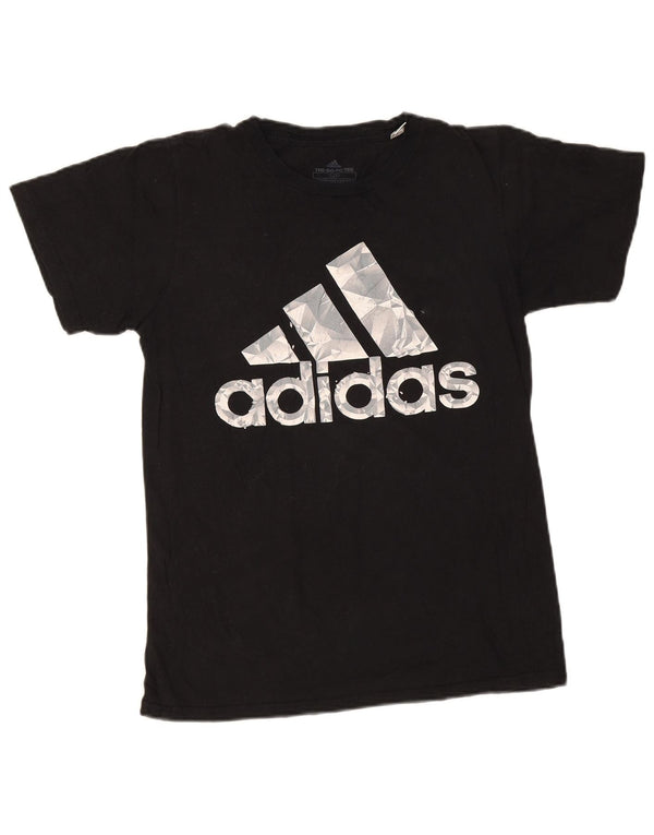 Adidas Γυναικείο T-Shirt Top UK 10 Small Black