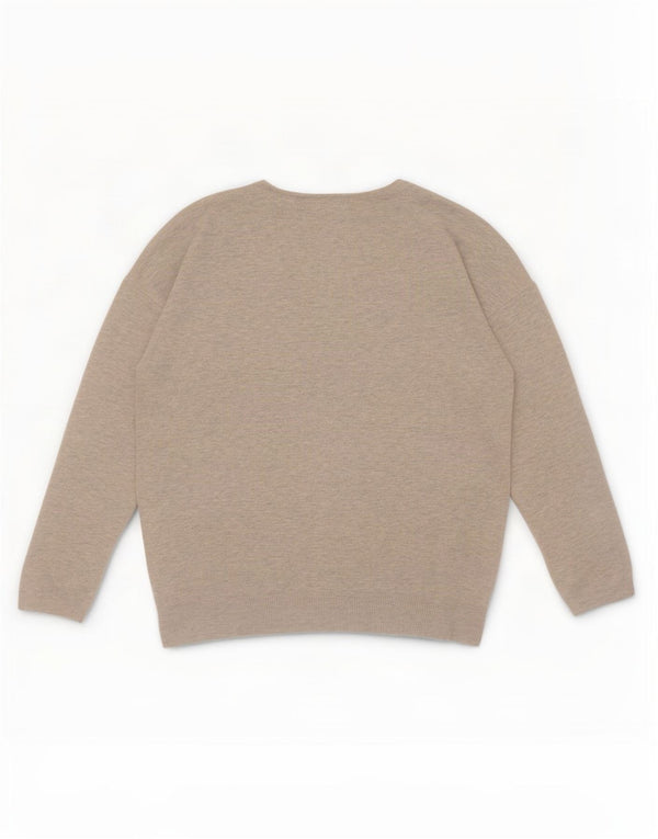 Zara Girls Boat Neck Jumper πουλόβερ 11-12 ετών Γκρι