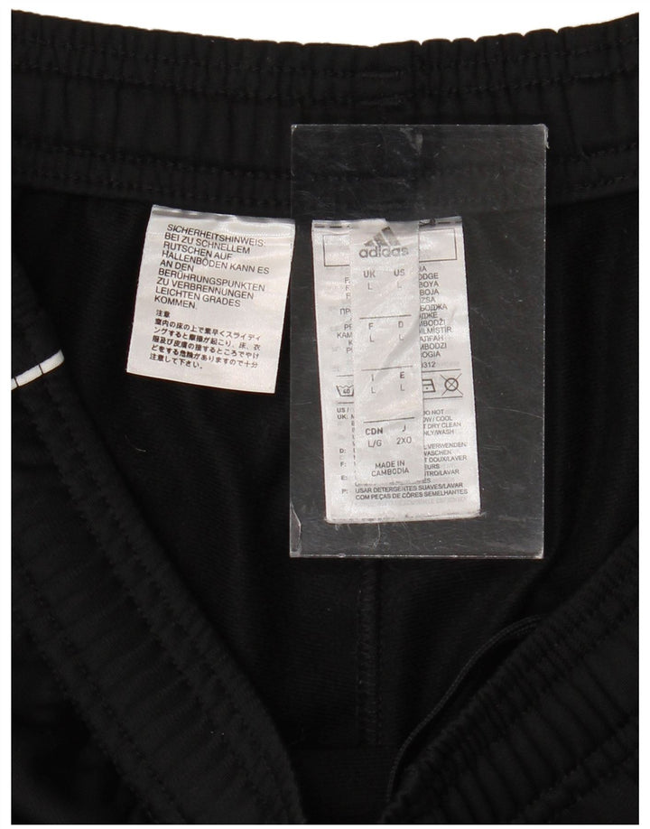 Ανδρική φόρμα ADIDAS Παντελόνι Joggers Μεγάλο Μαύρο Πολυεστέρα