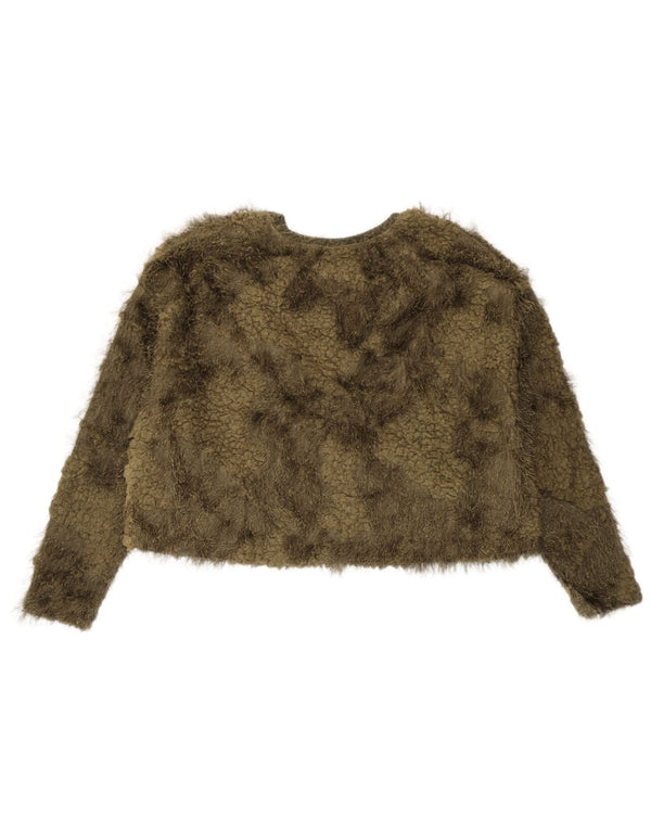 Zara Γυναικείο πουλόβερ 10 Small Khaki