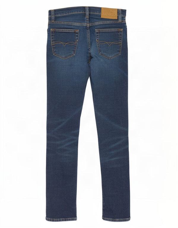 Ralph Lauren Boys Skinny Jeans 13-14 ετών W26 L28 Navy Blue Cotton